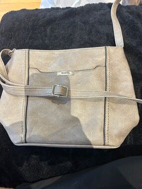 Roots Taupe Crossbody Bag - Roots